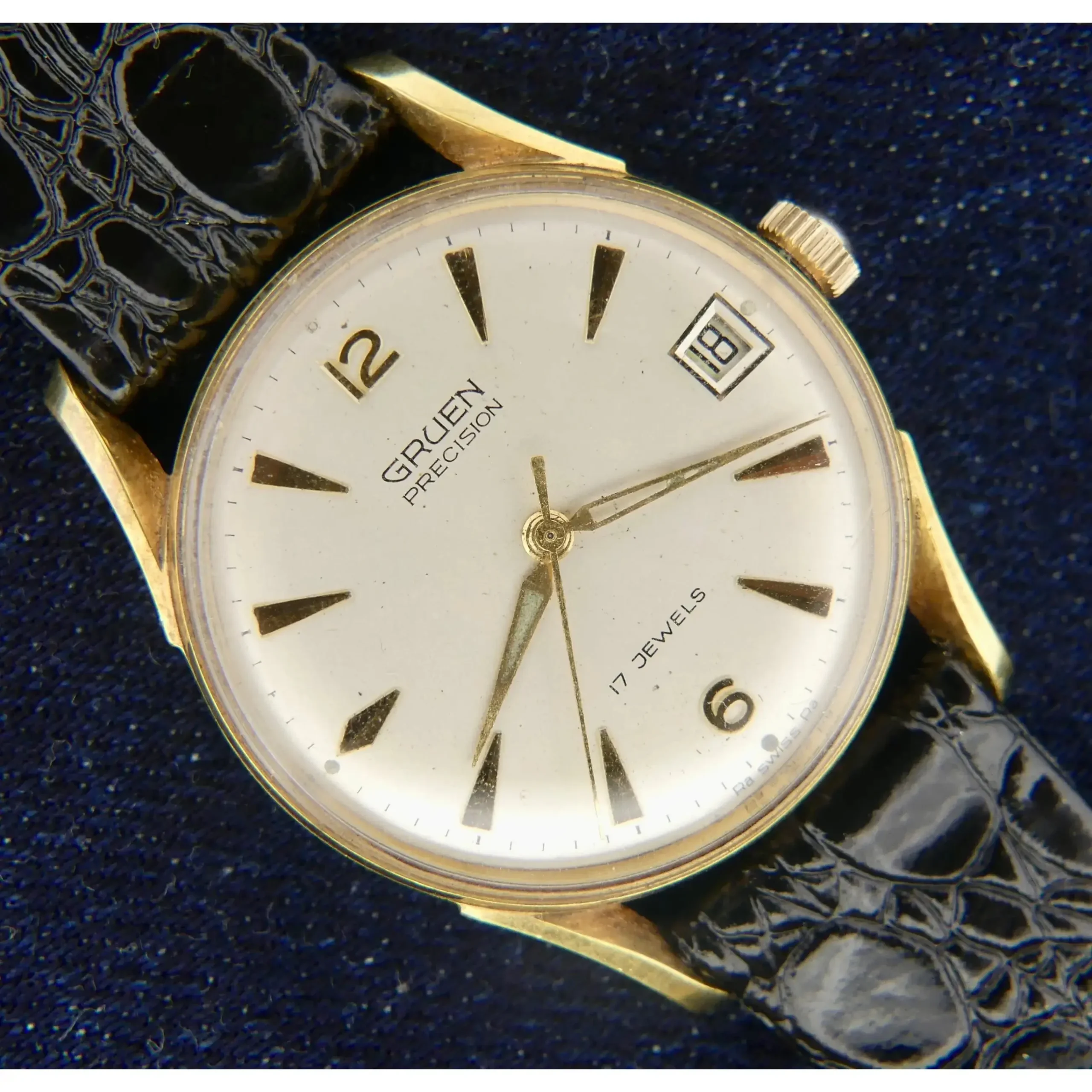 1960s gruen precision bombay lugs cal 510ca 18ct gold wrist 171 scaled 1